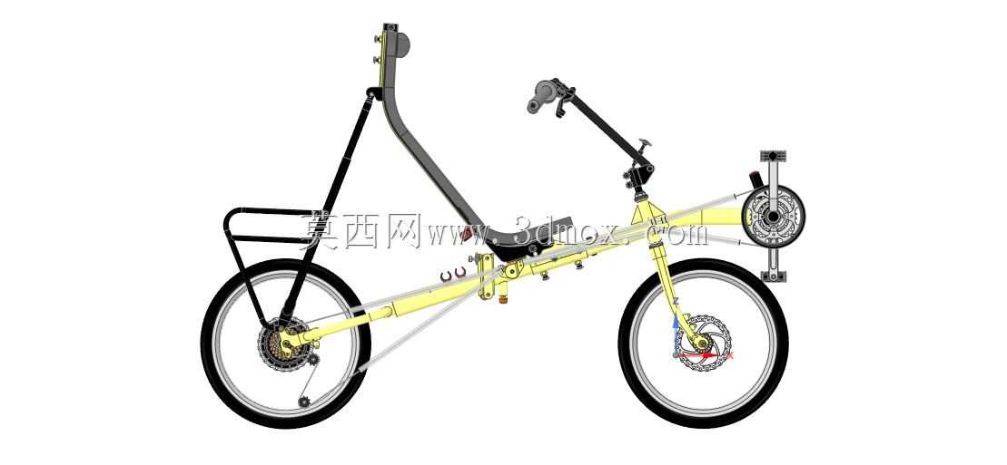 螳螂-横卧自行车