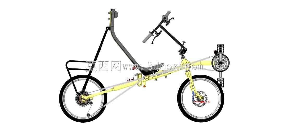 螳螂-横卧自行车