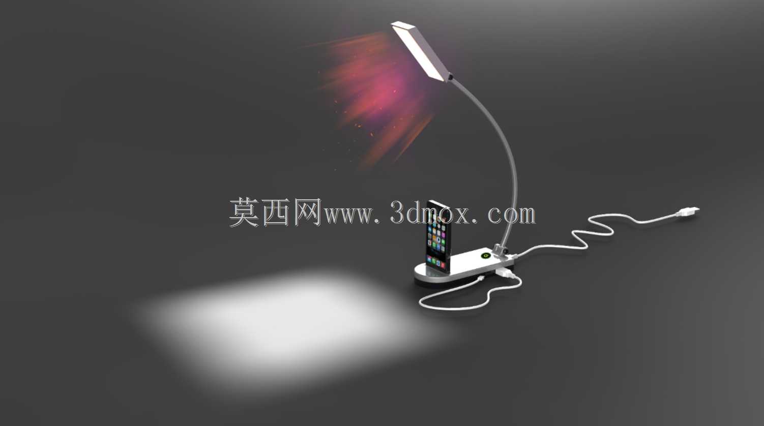 ��USB�ӿں͵绰����LED̨��