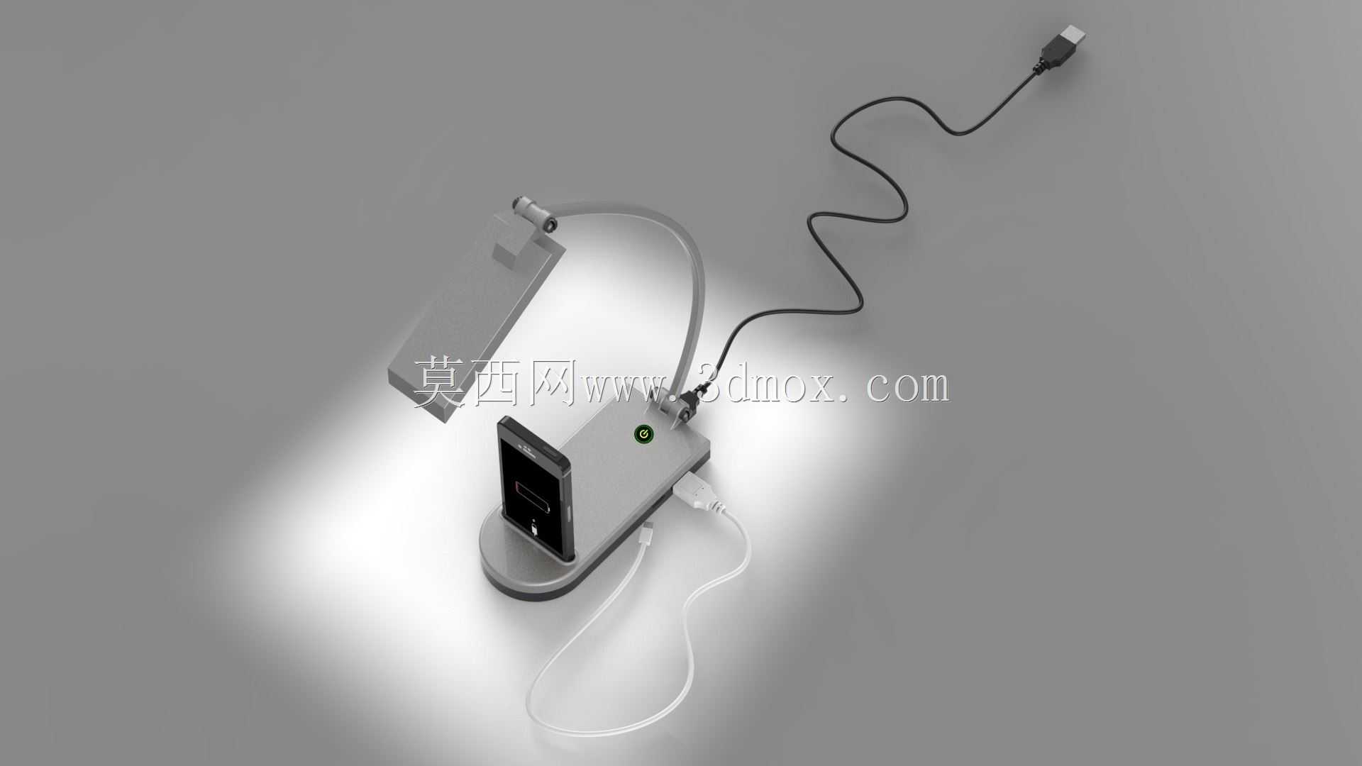 ��USB�ӿں͵绰����LED̨��