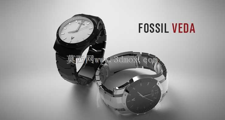 Concept Fossil Watch\u0026展台