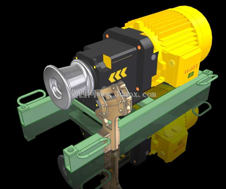 带安全制动器的0.47KN绞车