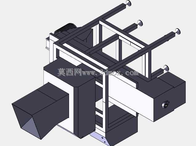 带螺旋输送机式排料机构的重力进料金属探测器