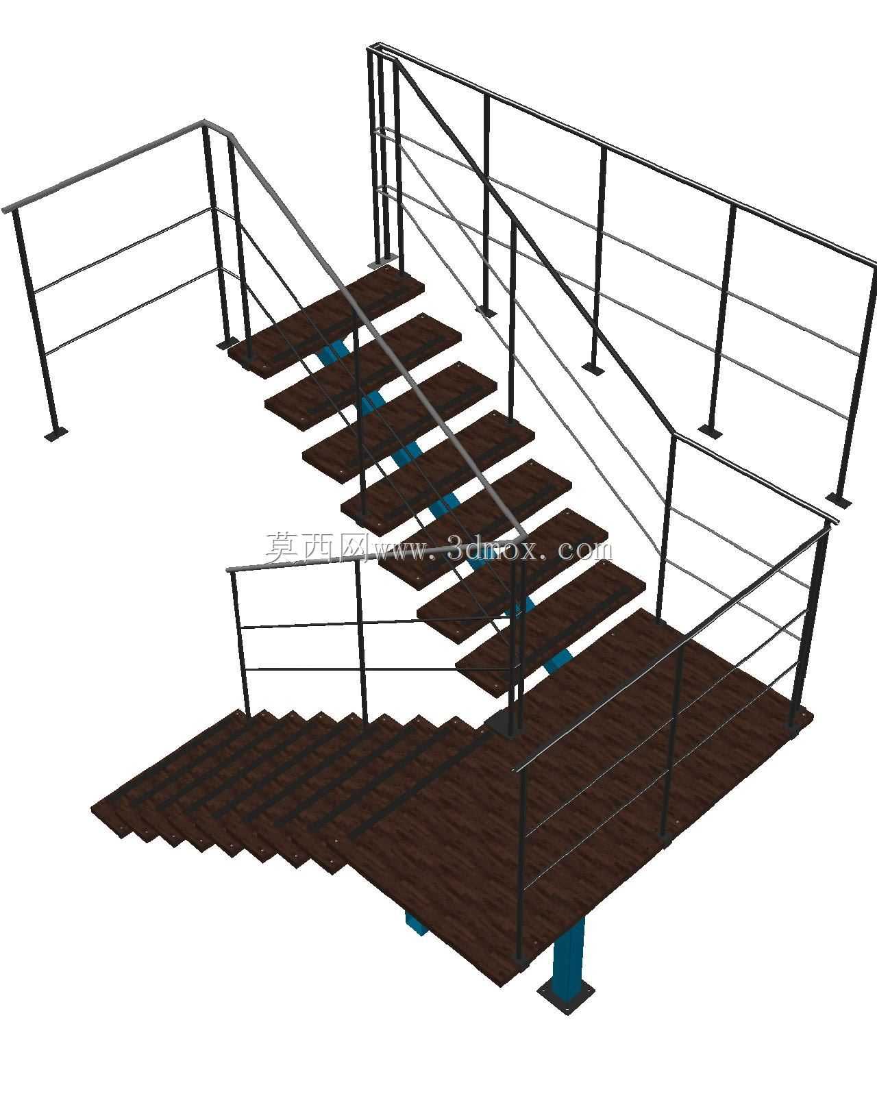 ESCALERA DE MADERA Y ACERO��ľ�ƺ͸���¥�ݣ�