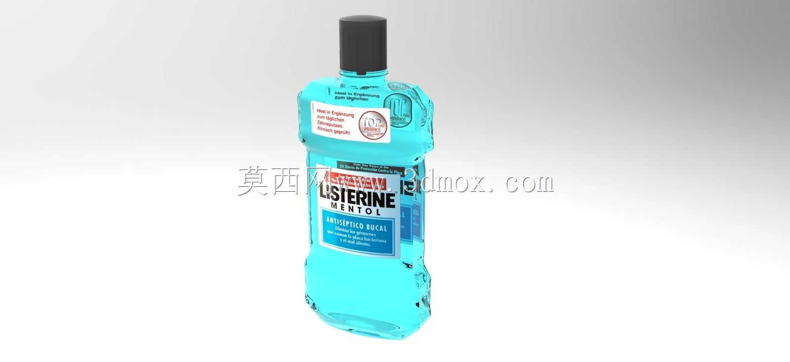 Bote de listerine 3D-李斯特林3D瓶