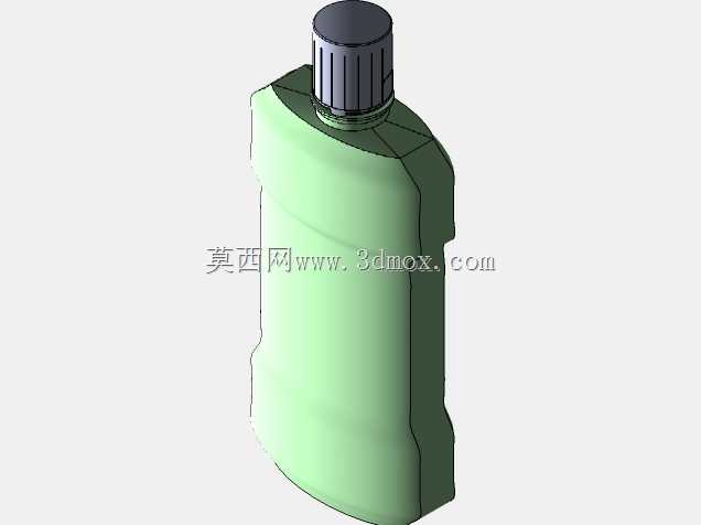 Bote de listerine 3D-李斯特林3D瓶