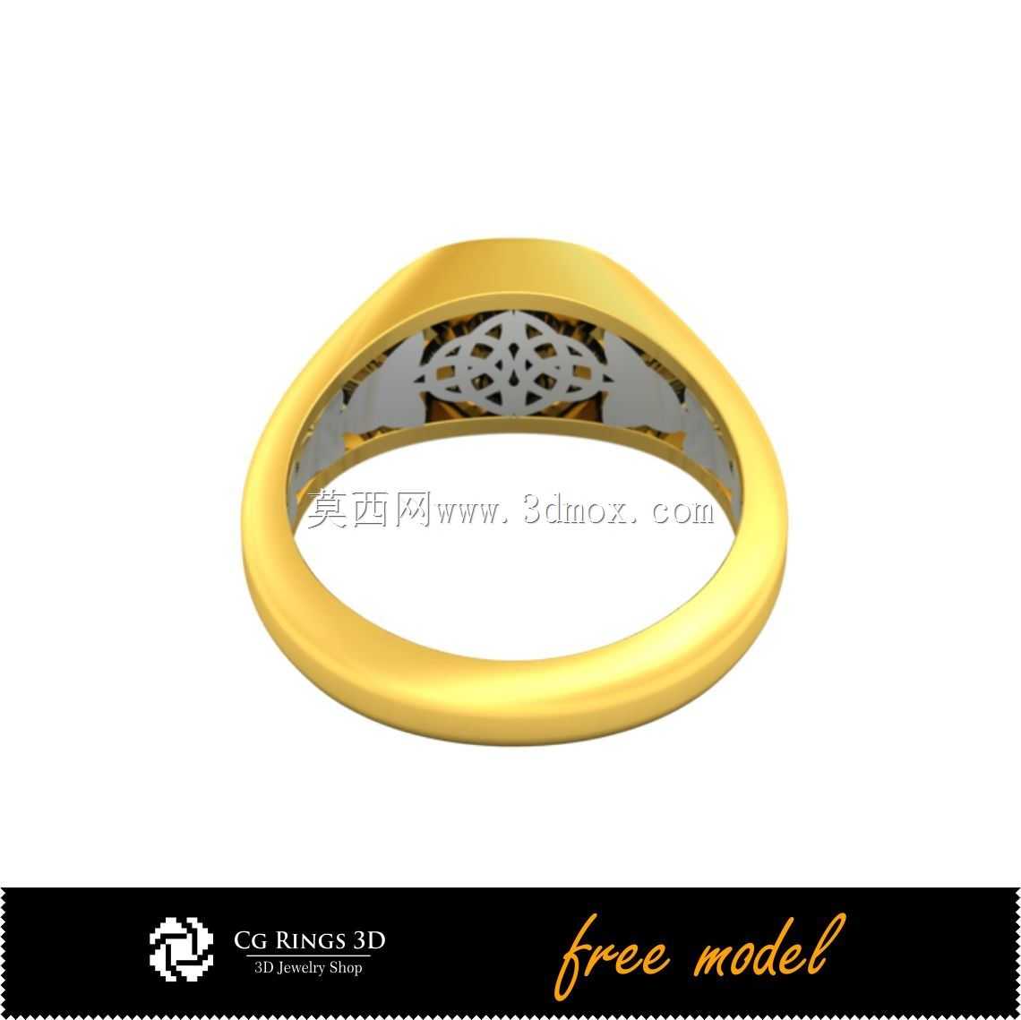 3D CAD独特的凯尔特环