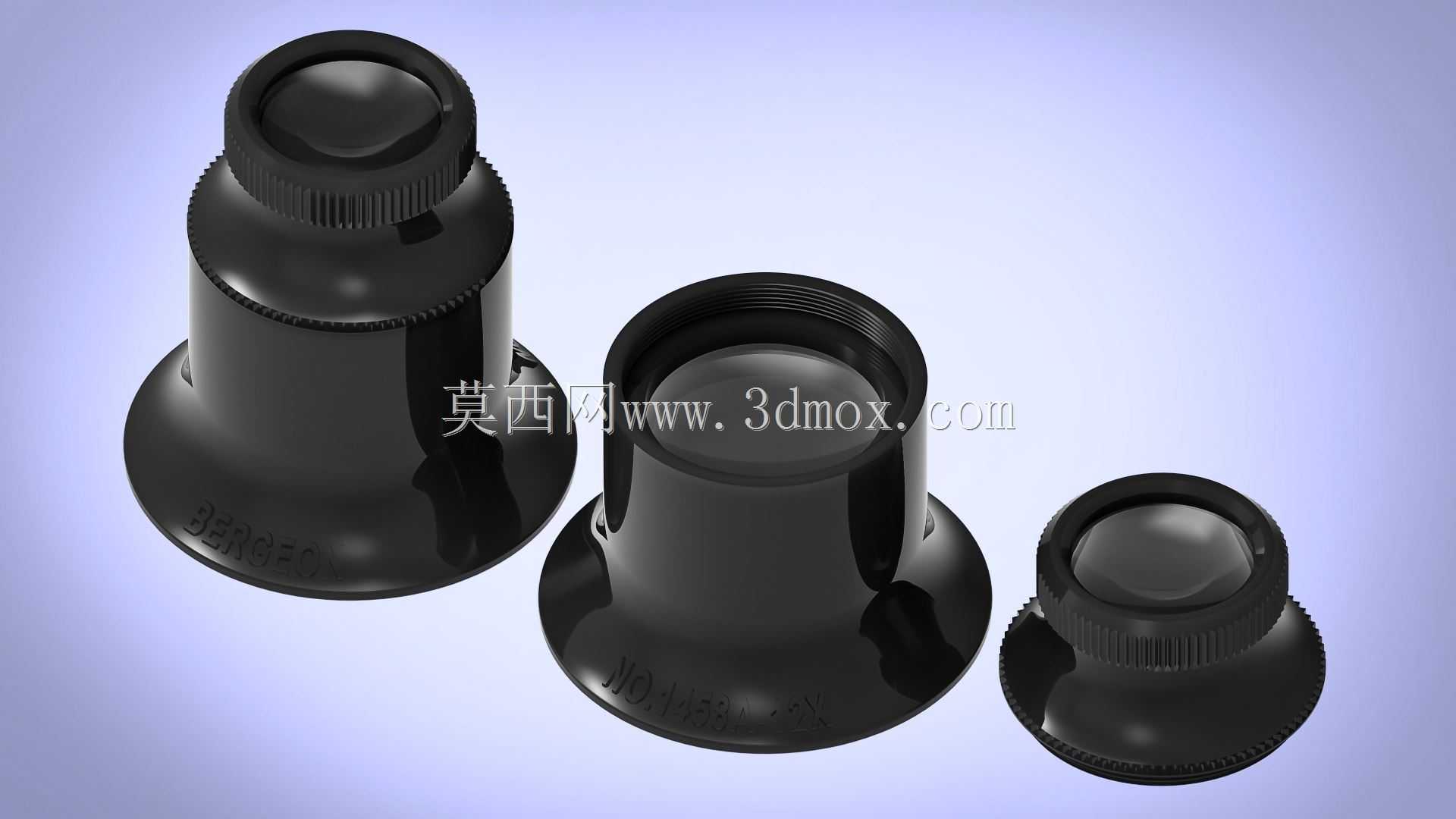 用2个可拆卸透镜检查百叶窗