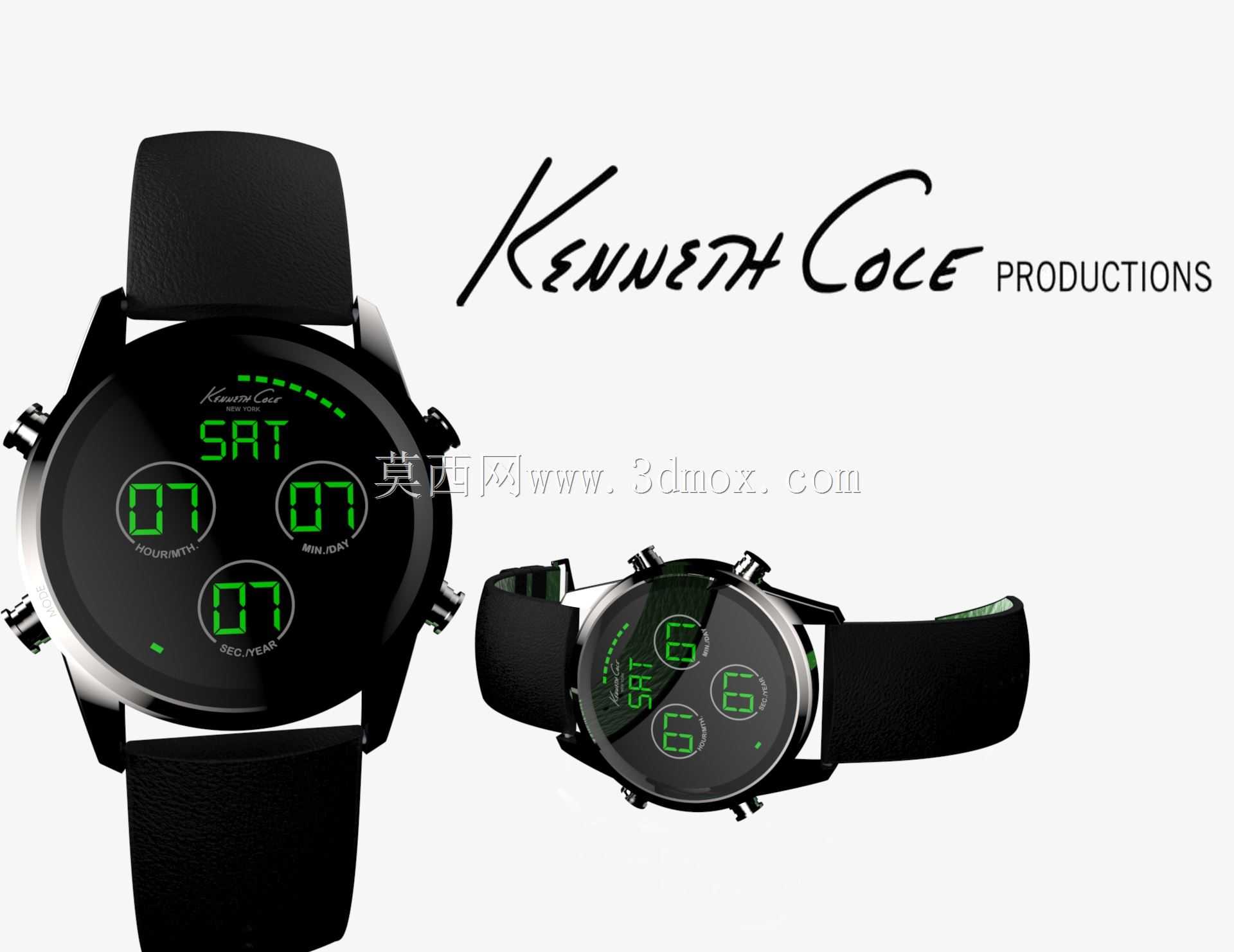 Kenneth Cole数字手表
