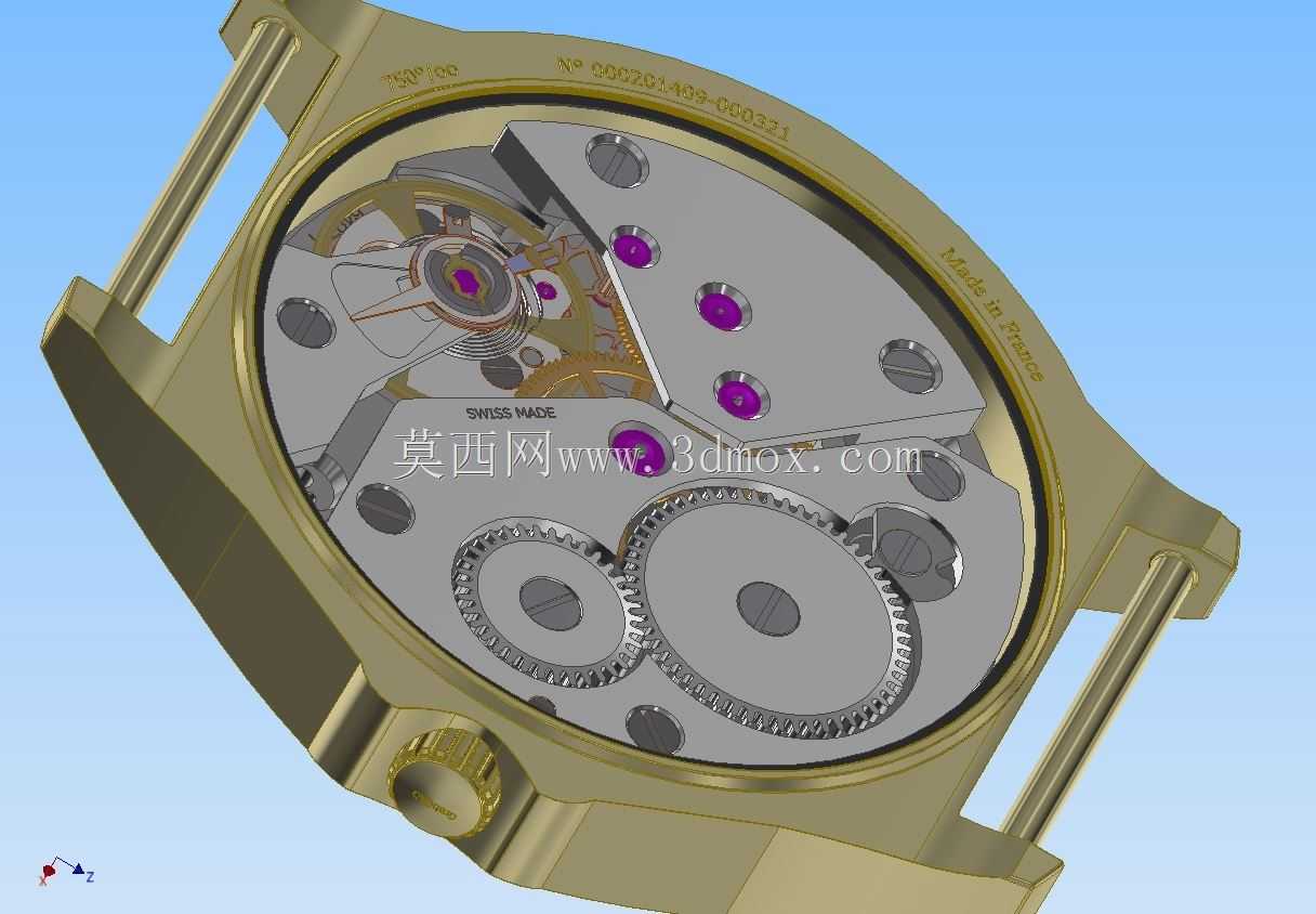 Boitier pour calibre ETA6497标准