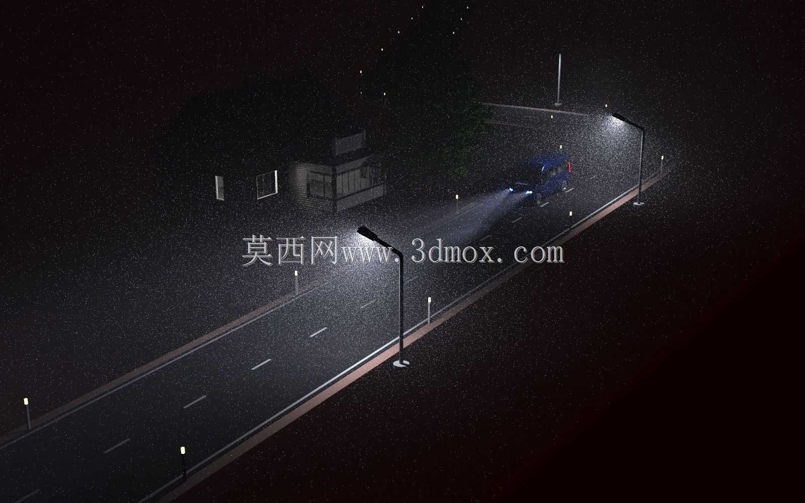 雾和光束
