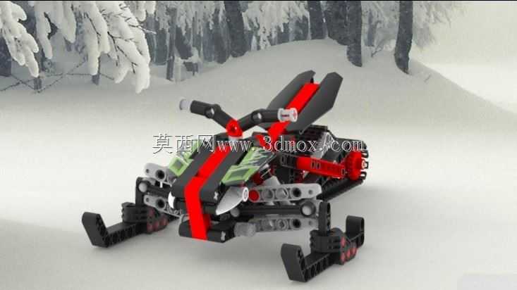 乐高技术42021摩托雪橇