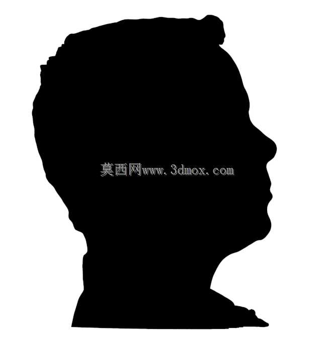 扫描胸像