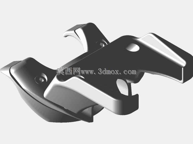 山地车3D打印智能手机支架