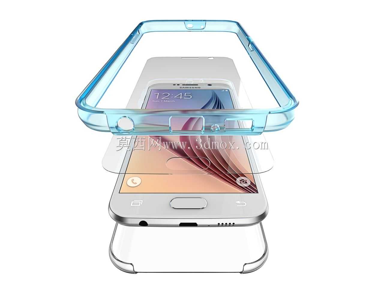 三星Galaxy S6-双壳+屏幕保护器