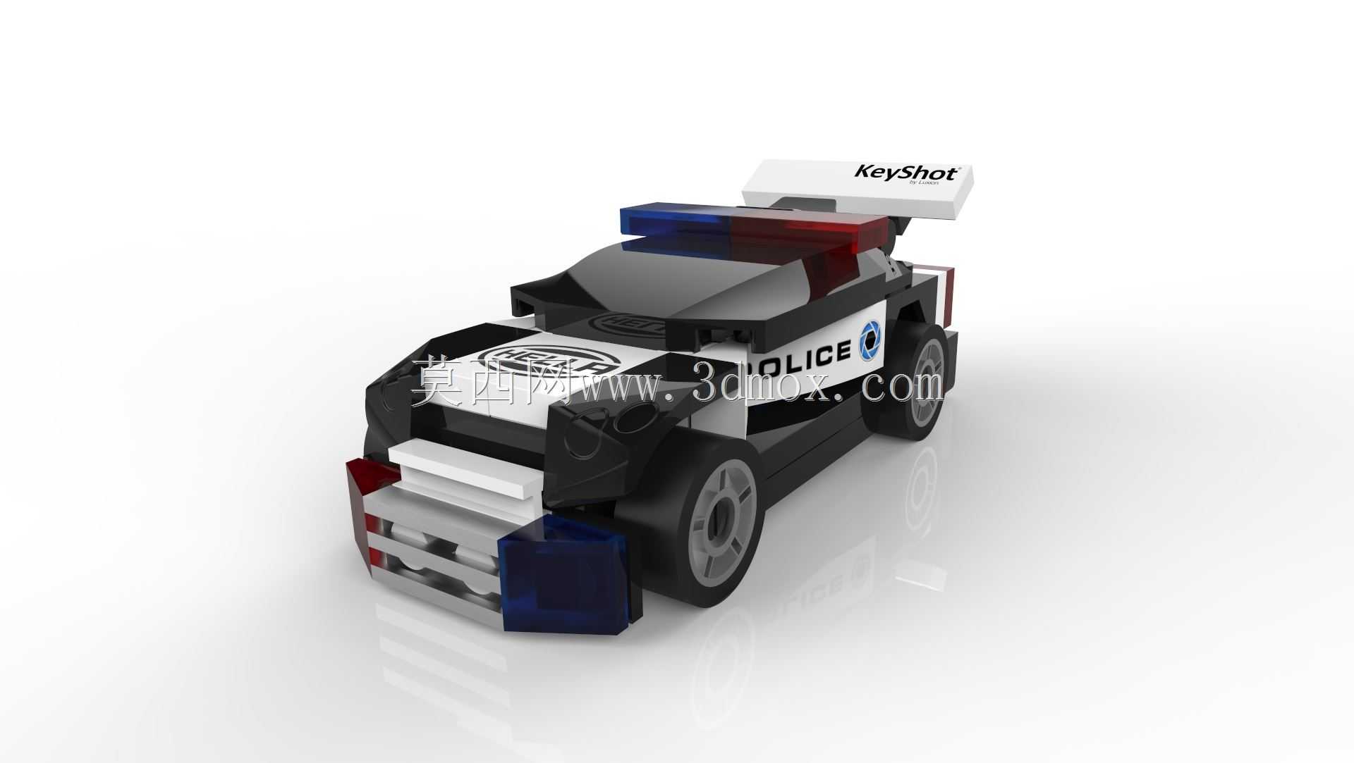 乐高警车