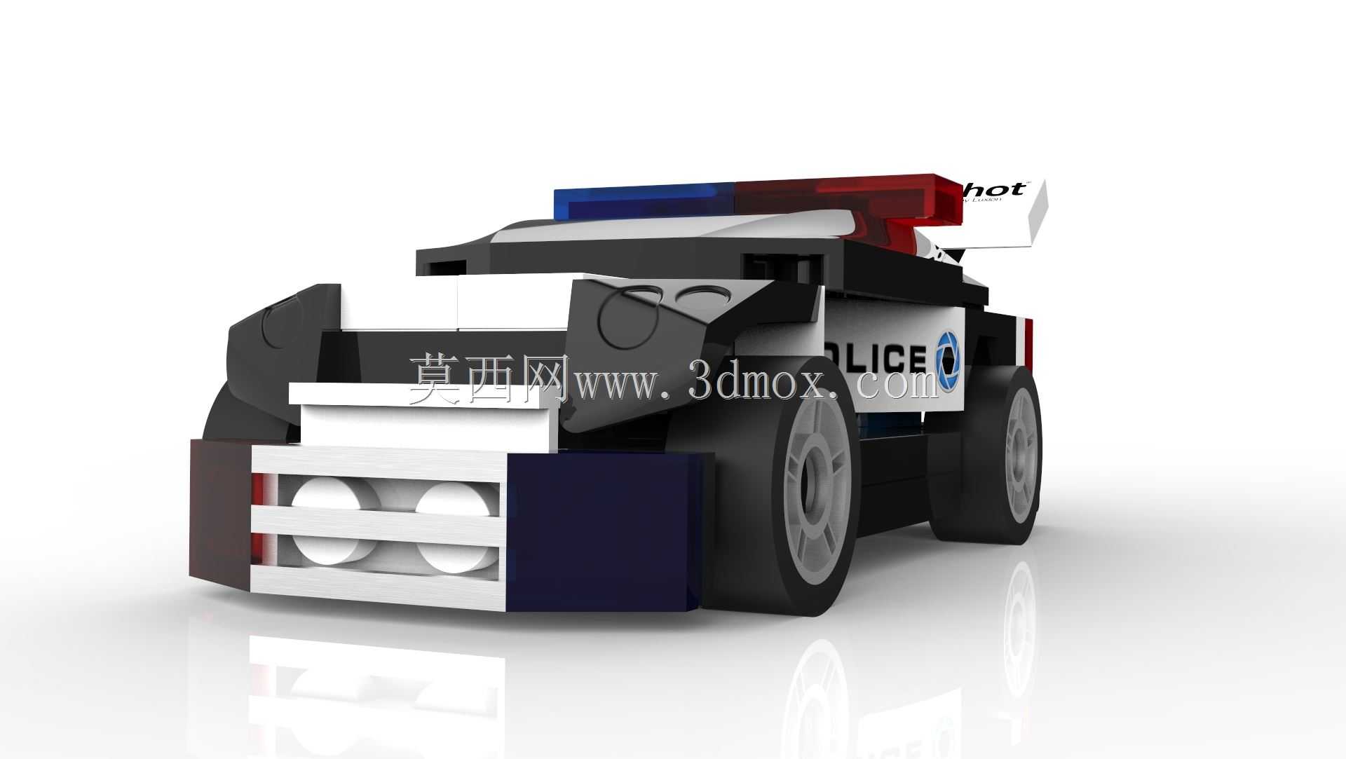 乐高警车