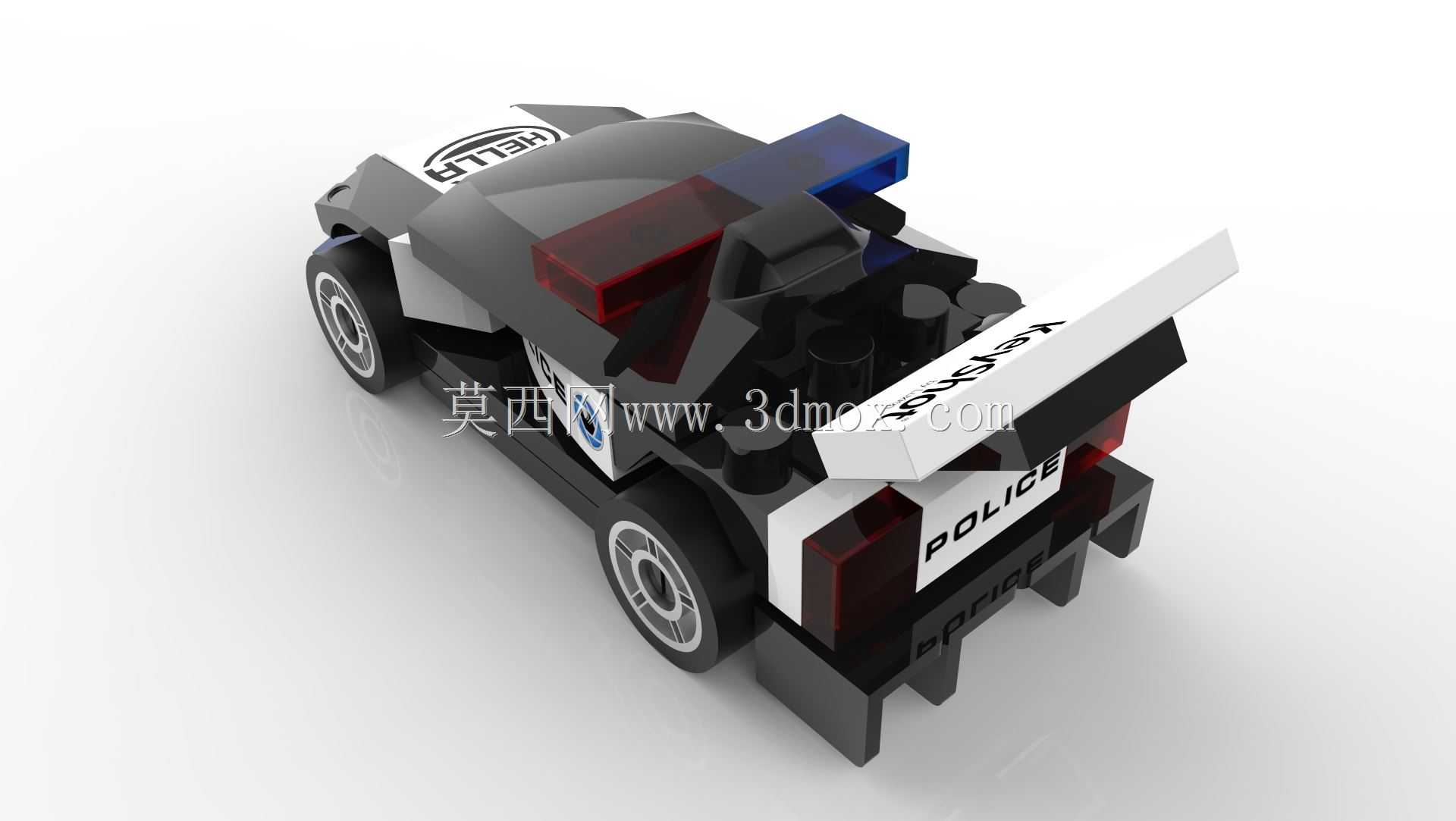 乐高警车