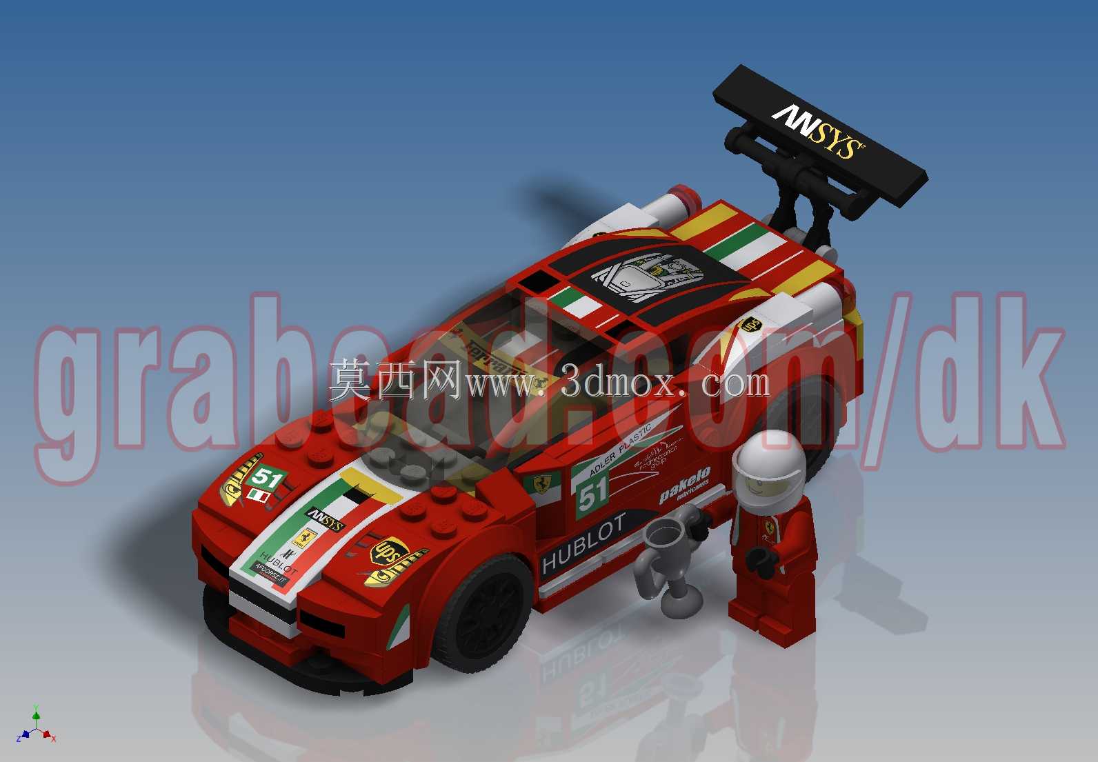 乐高速度冠军-458 Italia GT2(75908)