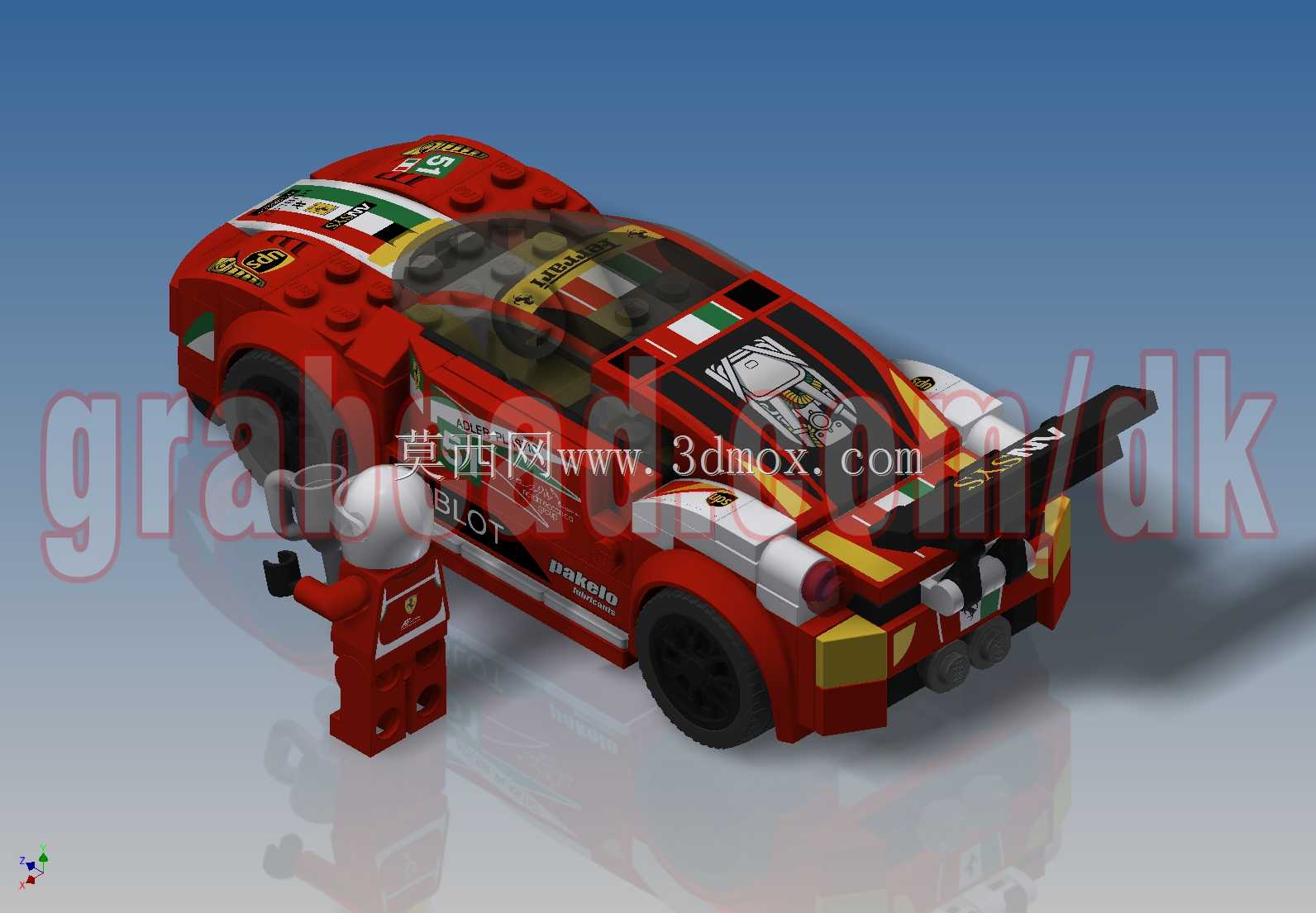乐高速度冠军-458 Italia GT2(75908)