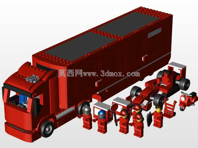 乐高速度冠军-F14\u0026斯库德里亚法拉利卡车(75913)