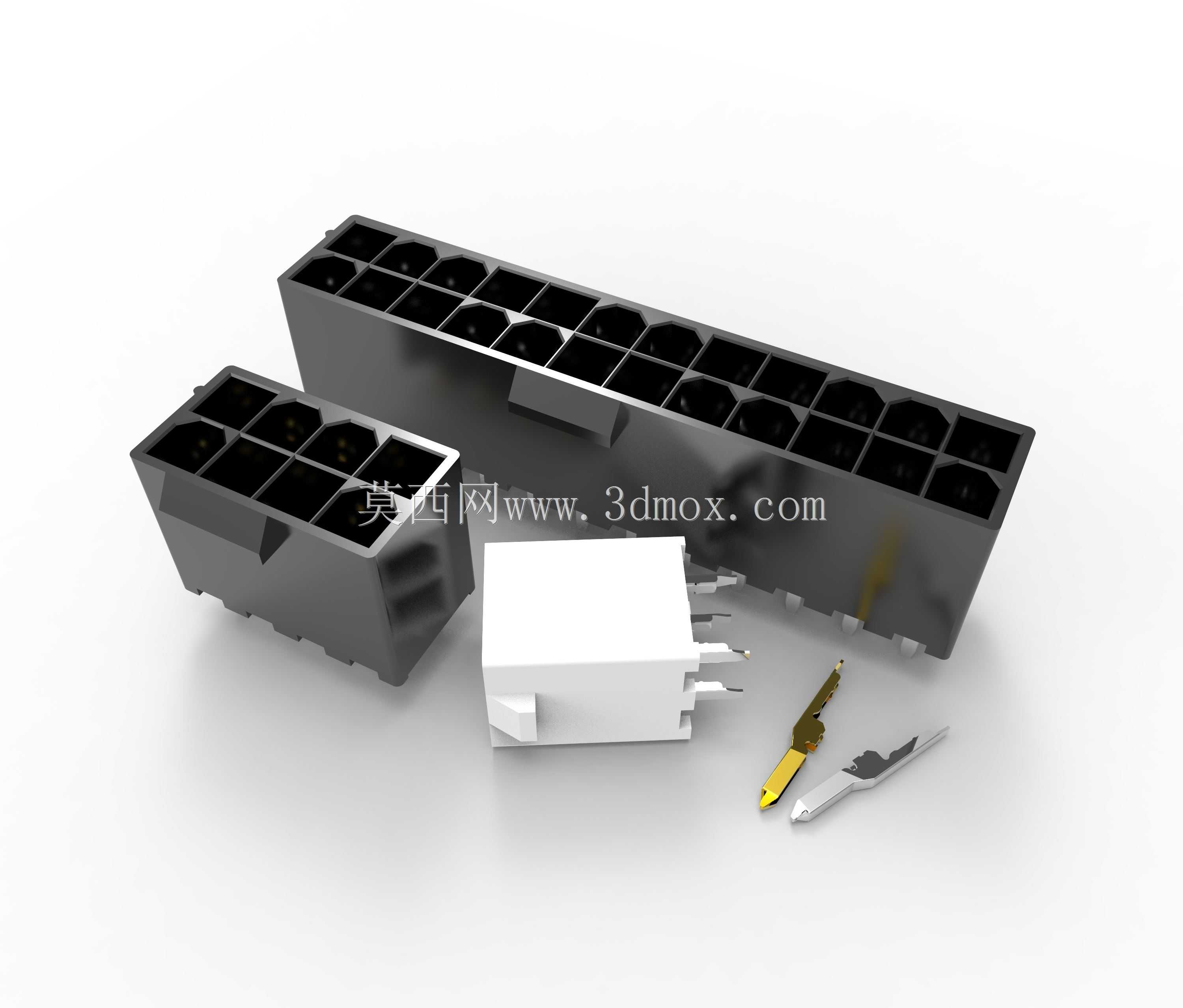 Molex power fit 4P 8P 24P��ֱ������