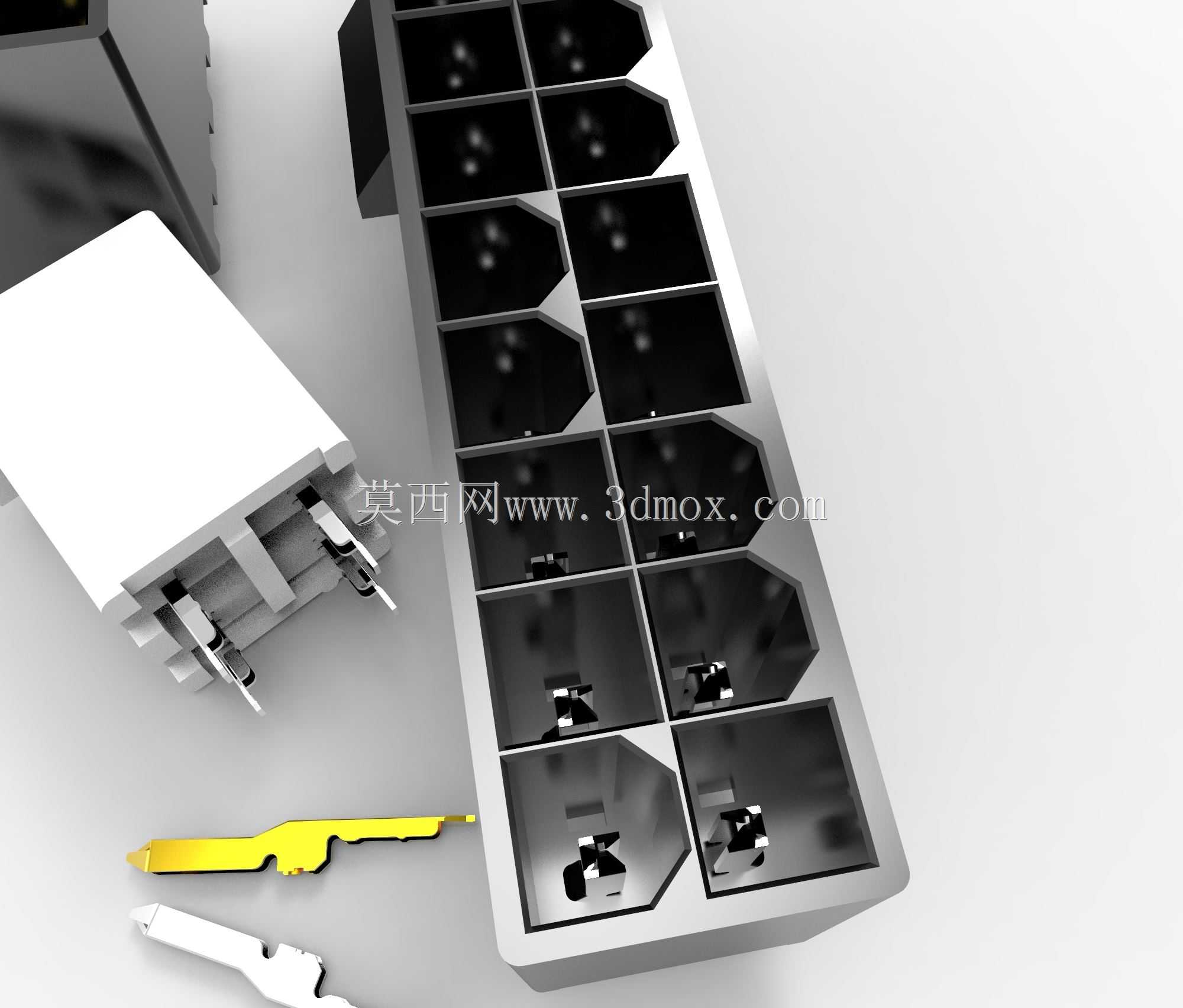 Molex power fit 4P 8P 24P��ֱ������