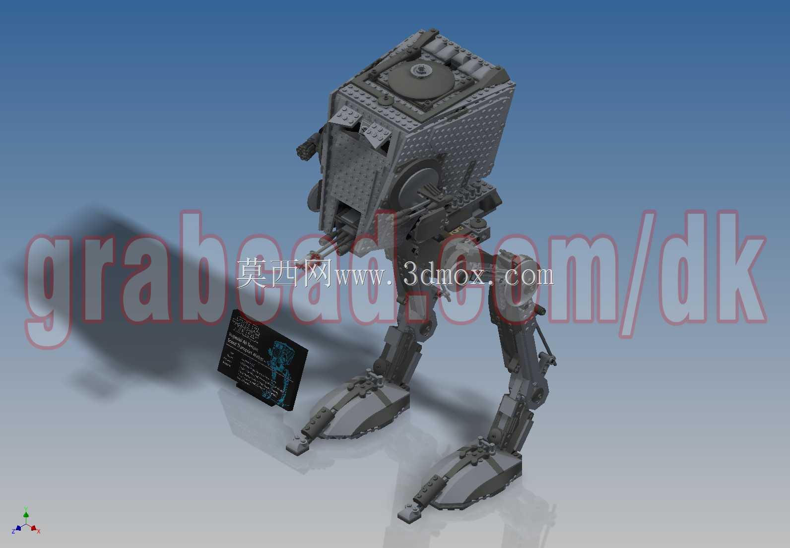 乐高星球大战-UCS AT-ST(10174)
