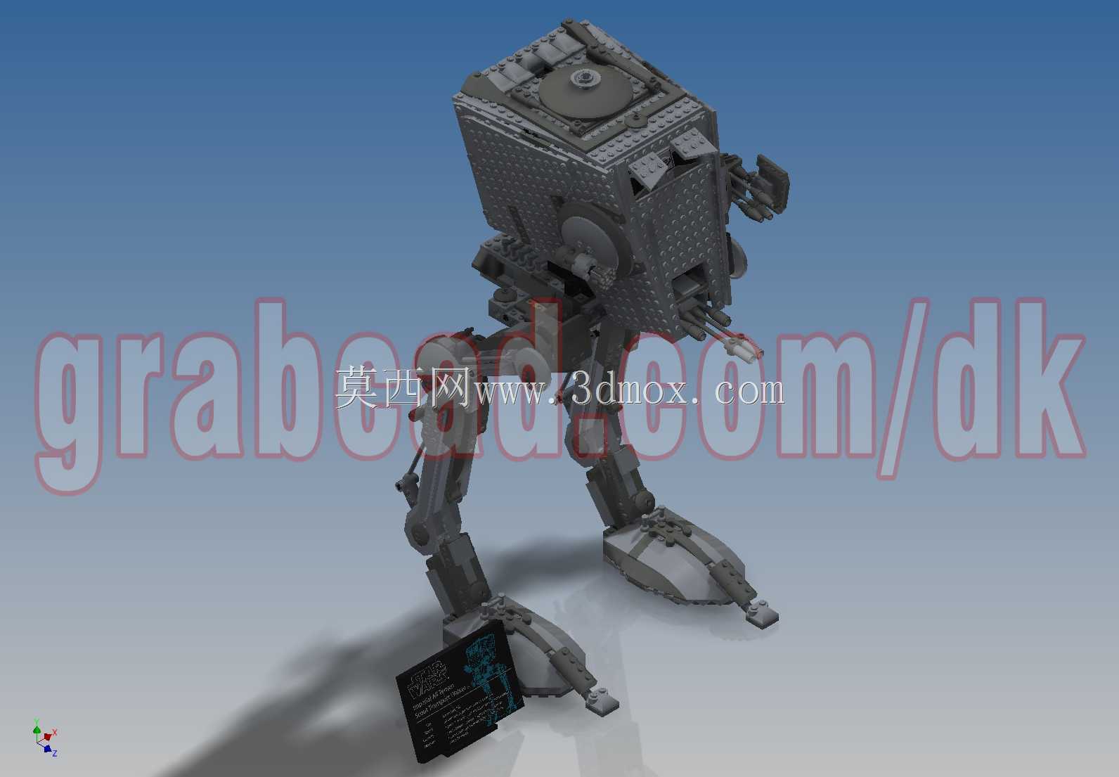 乐高星球大战-UCS AT-ST(10174)