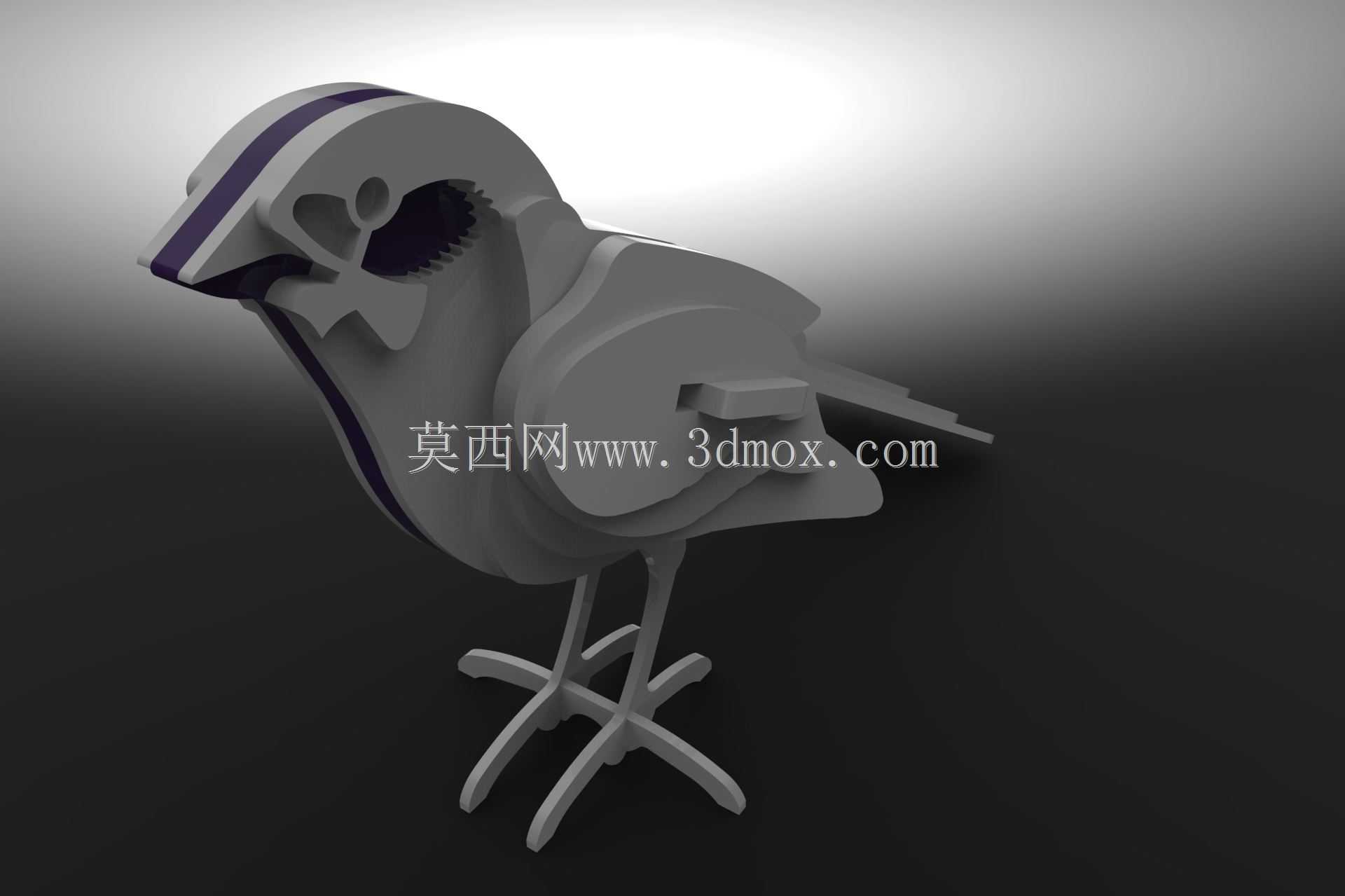 益智3D鸟