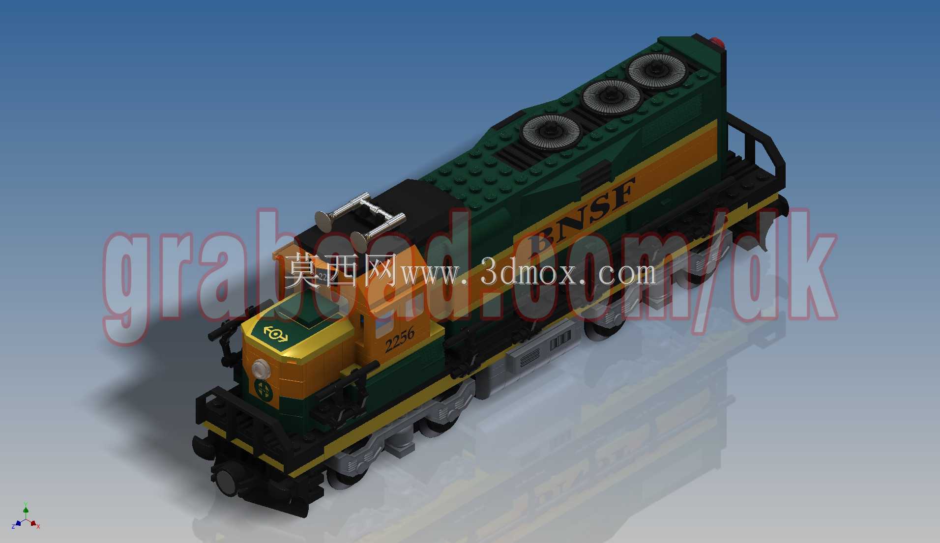�ָ�-BNSF GP-38������10133��