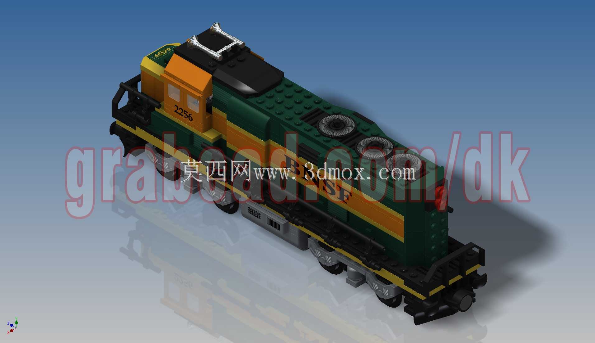 �ָ�-BNSF GP-38������10133��