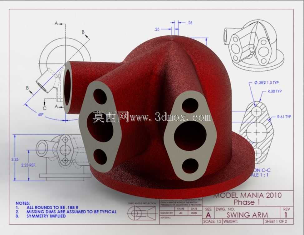 SOLIDWORKS����ʵ����modelmania 2000