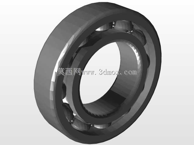 零件解决方案中创建的滚珠轴承