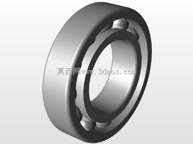 零件解决方案中创建的滚珠轴承