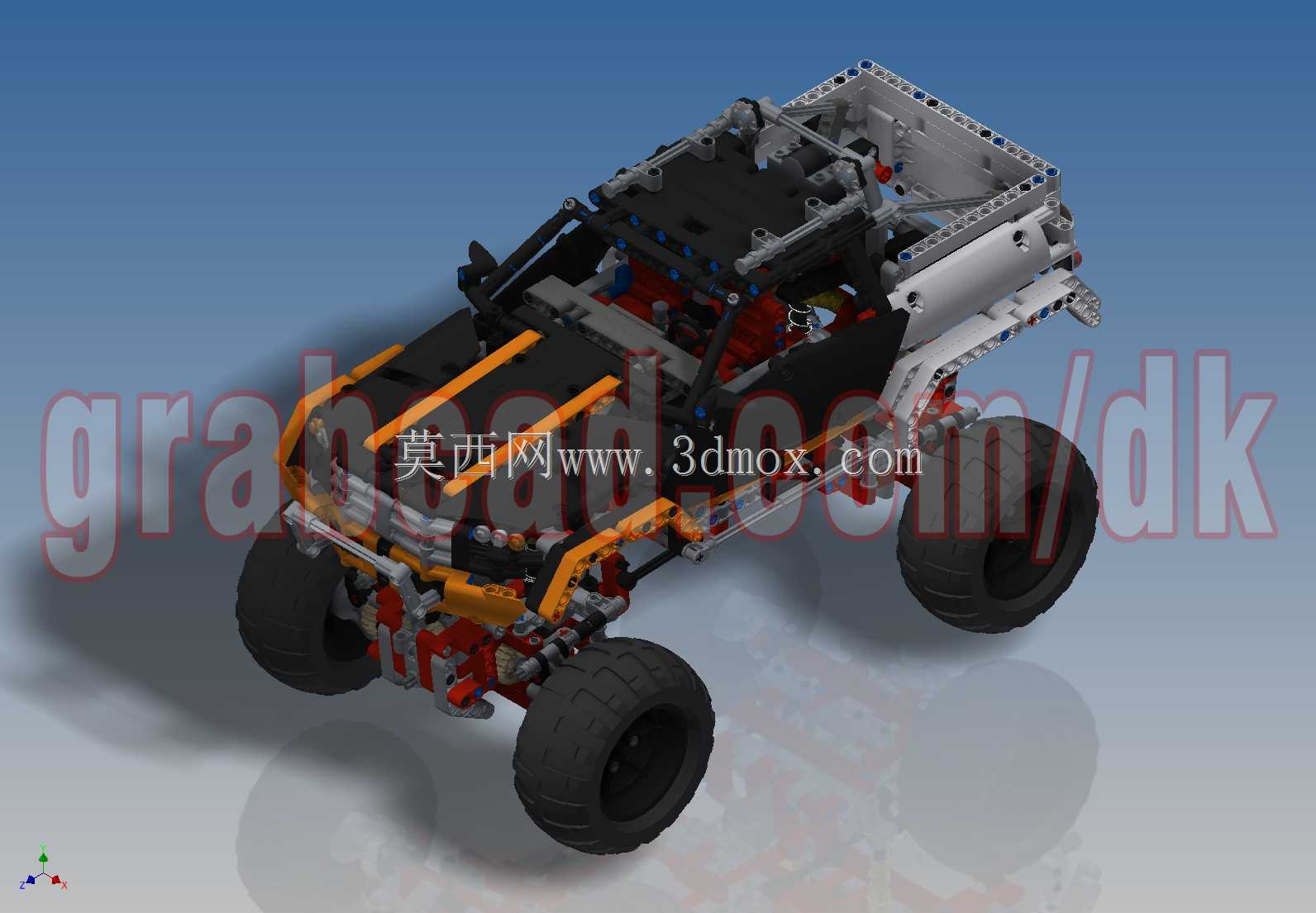 乐高技术-4X4履带(9398)