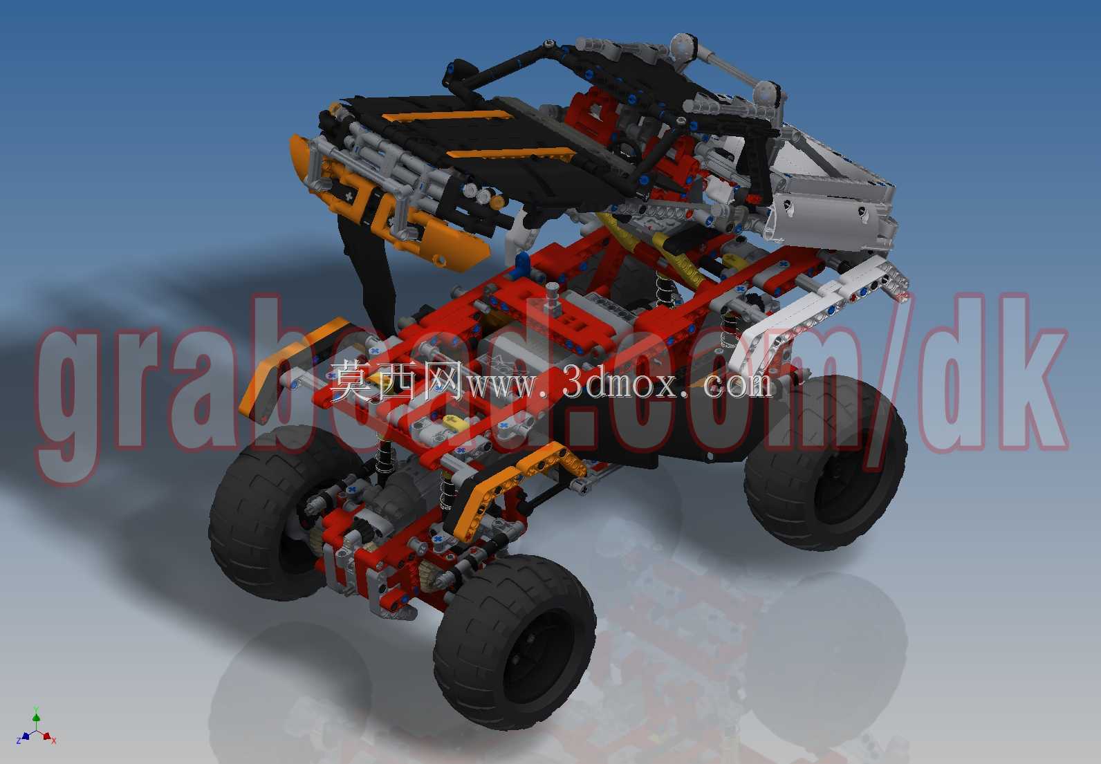 乐高技术-4X4履带(9398)