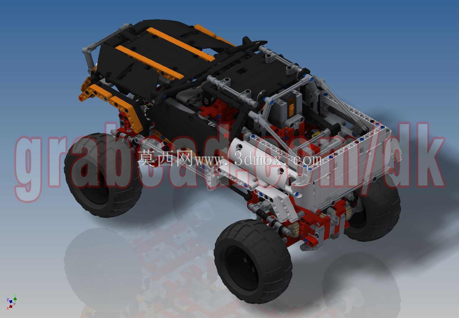 乐高技术-4X4履带(9398)