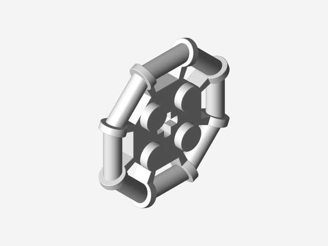 乐高创意-小鸟(21301)-绿色紫罗兰泪
