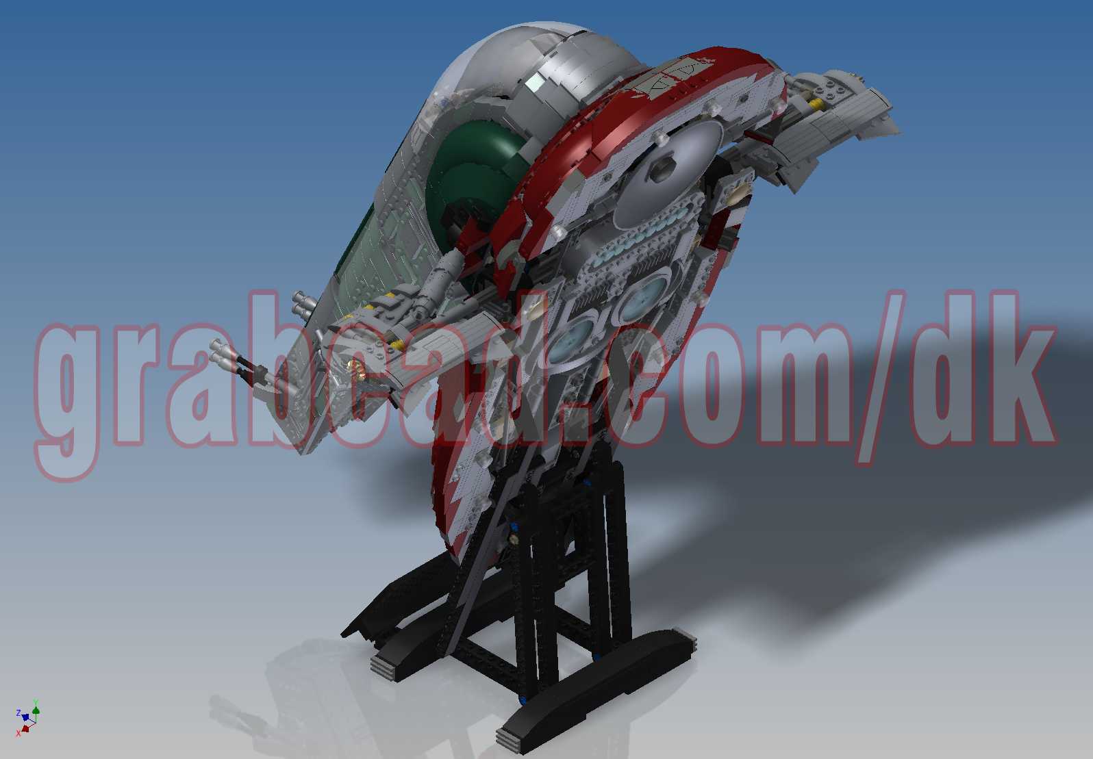 乐高星球大战-UCS Slave I(75060)
