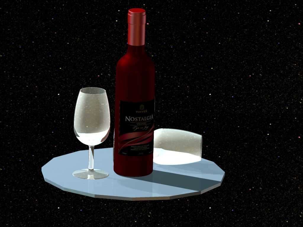 一瓶红酒