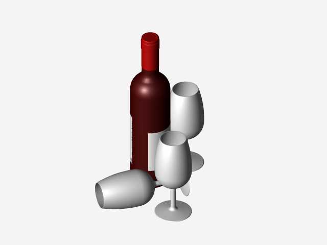一瓶红酒