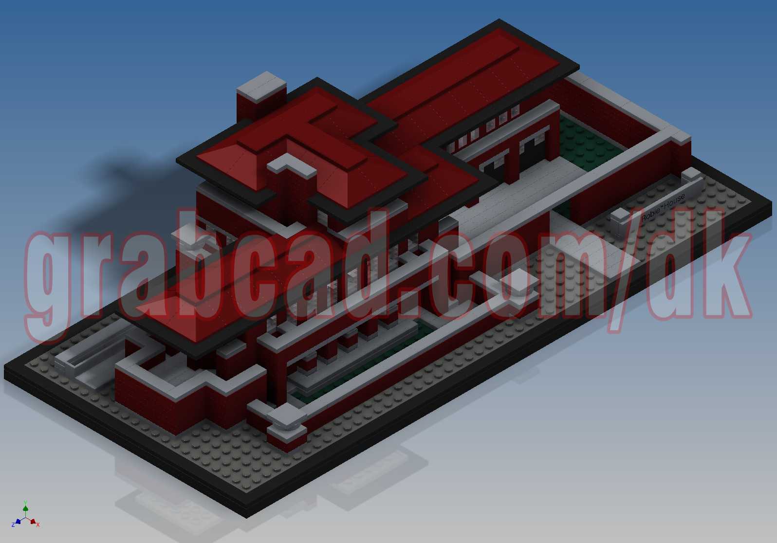 乐高建筑-Robie House(21010)