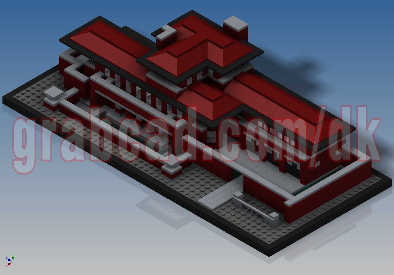 乐高建筑-Robie House(21010)