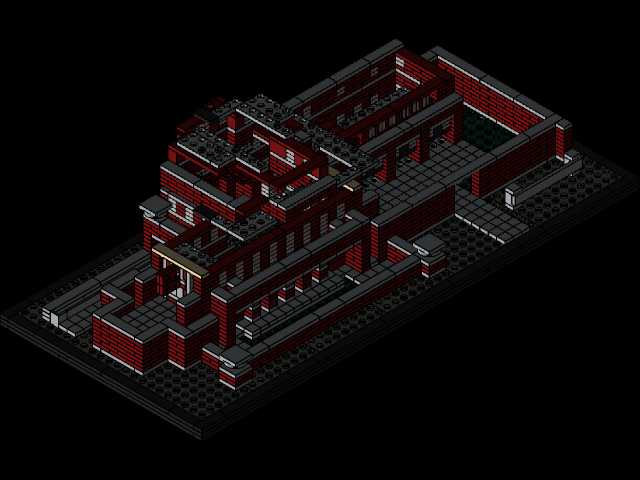 乐高建筑-Robie House(21010)