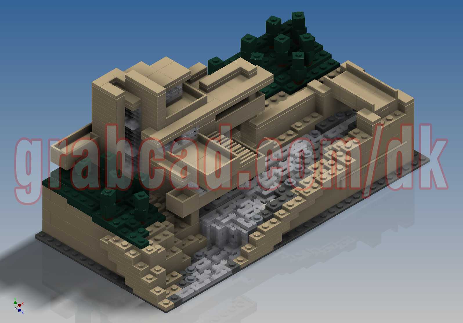 乐高建筑-Fallingwater(21005)