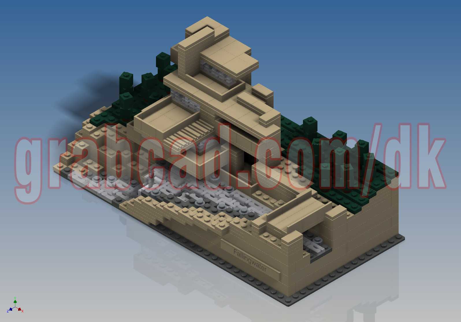 乐高建筑-Fallingwater(21005)