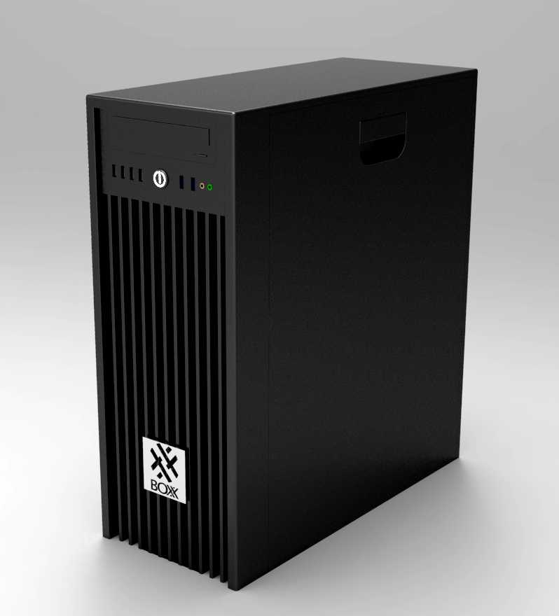 概念性BOXX外壳