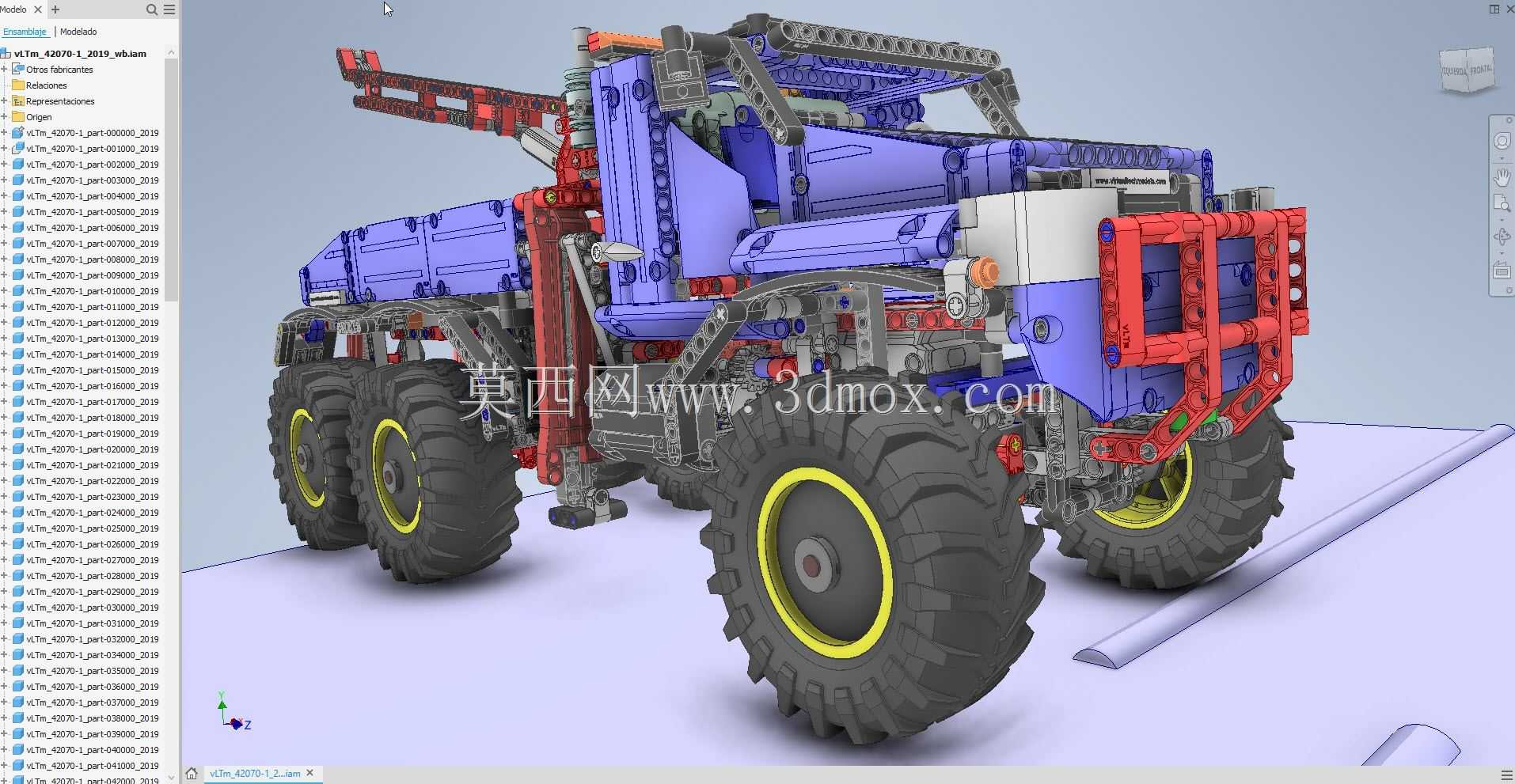 vLTm 42070-1乐高技术-130零件1862组件