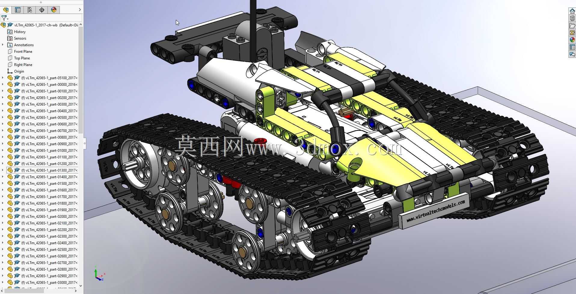 vLTm 42065-1乐高技术-86零件370组件